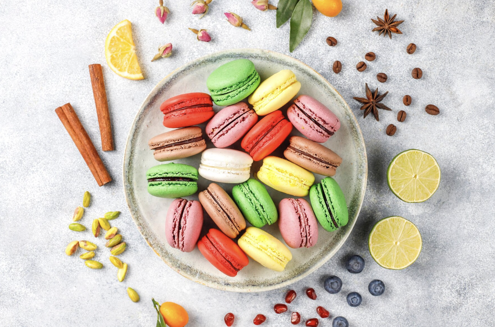 8 Italian Rainbow Cookies