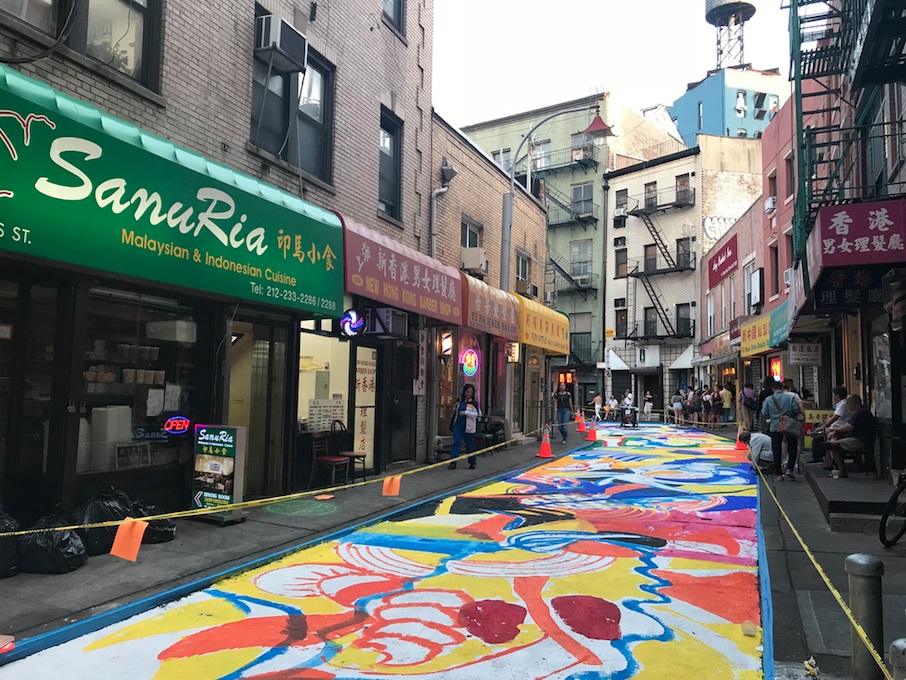 The Colorful Doyers Street, Chinatown