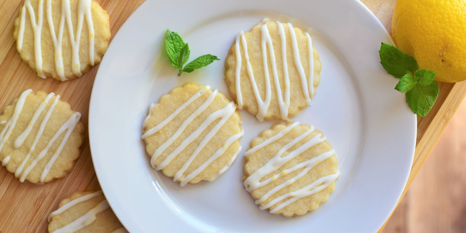 Lemon Shortbread Cookies