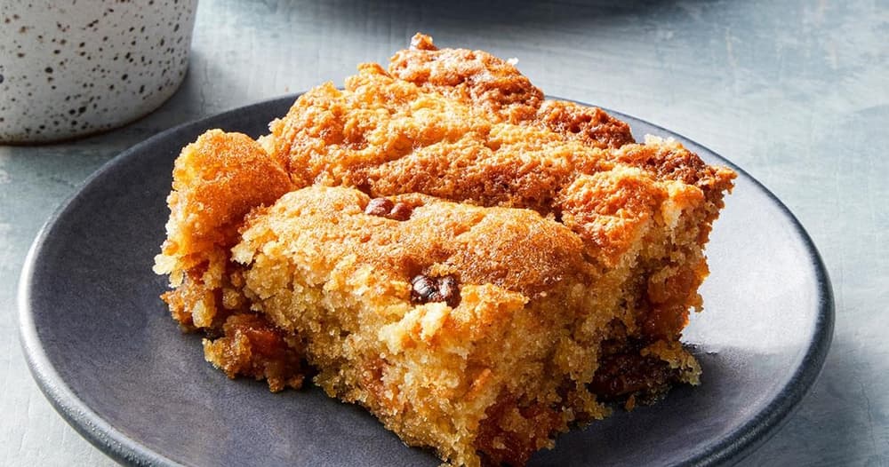 Overnight Apricot Pecan Coffee Cake